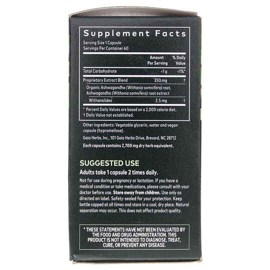 Ashwagandha Root, GH